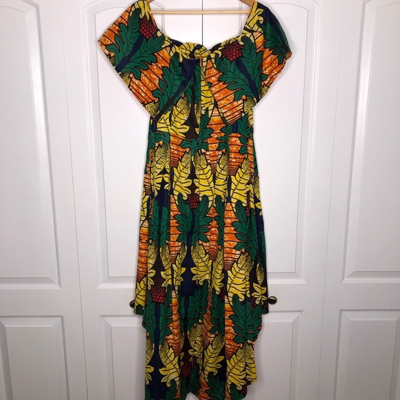 For Her NYC Off The Shoulder Print Dress - Picture 2 of 4